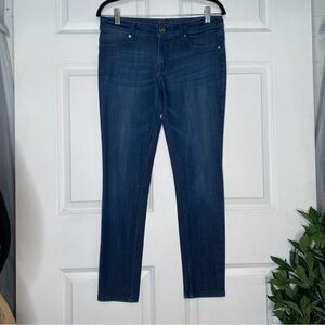 DL1961 Emma Legging Jeans in Bloom Medium Wash Size 29 Skinny Faux Pockets